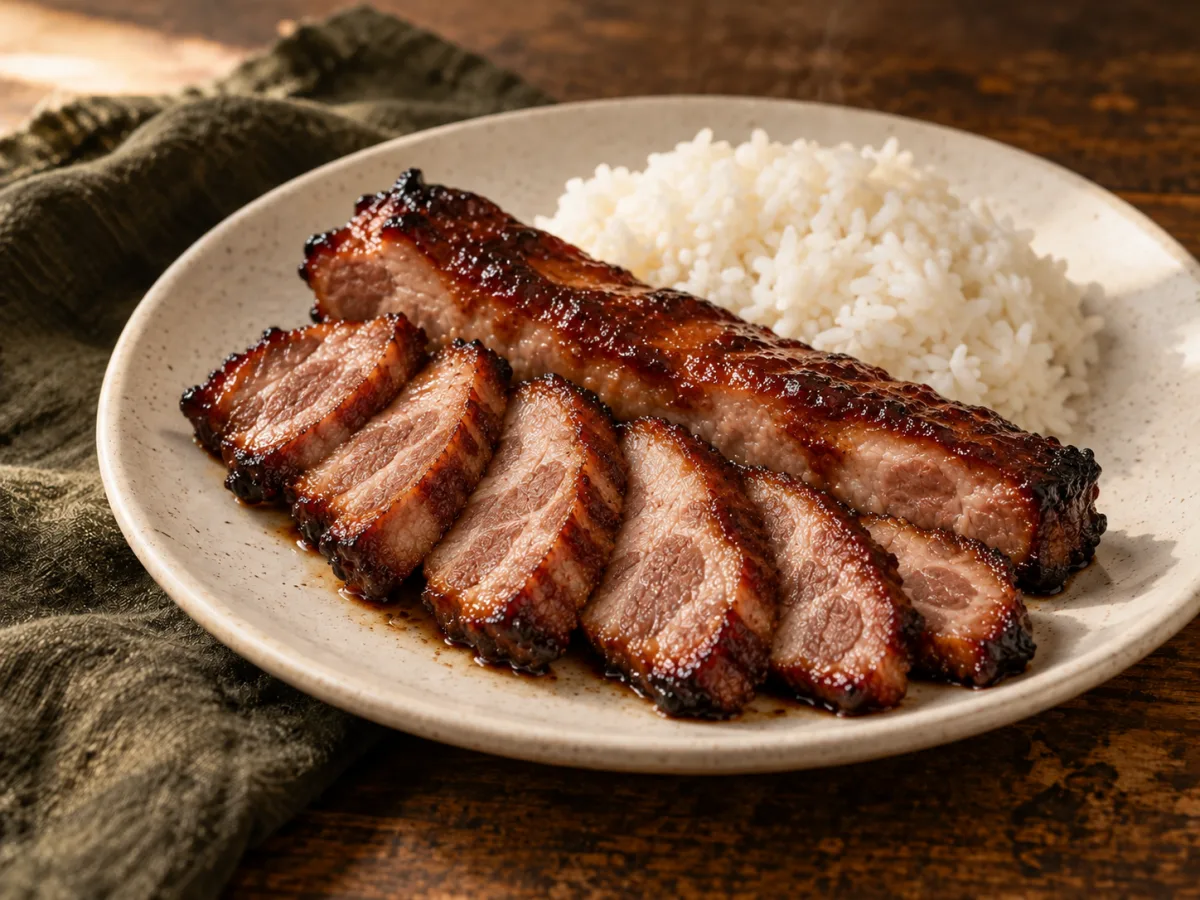 Char Siu serving idea